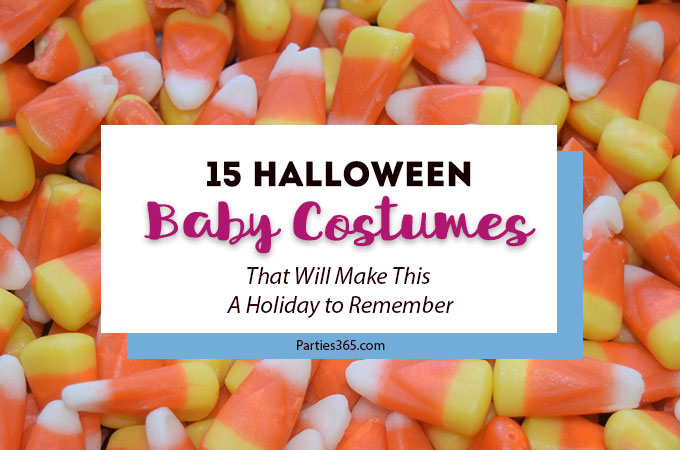 Looking for an adorable Halloween Baby Costume for your little one? We've found 15 spooktacular Halloween costumes you'll definitely want to check out! Cute Baby Halloween Costumes | Halloween Toddler Costumes | Halloween Costumes for Baby