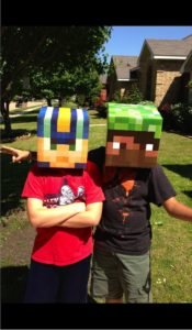 DIY Minecraft Costume