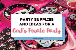 Planning a Pirate Birthday Party for your daughter? Yes, even girl's love pirates and we've rounded up some super cute girl's pirate party supplies for you! From tableware to cakes to decor to games, we've got you covered! Pirate Party | Pink Pirate Party | Pirate Party Decor