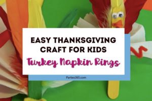Want an easy Thanksgiving craft you can do with the kids that doubles as a DIY Thanksgiving napkin ring? This cute turkey craft is the perfect homemade Thanksgiving napkin ring! #Thanksgiving #DIY #Autumncraft #holidays #Thanksgivingtable #Thanksgivingdecorations