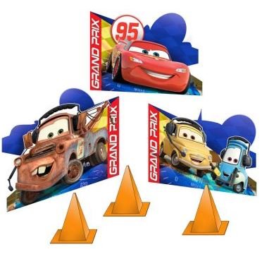 Disney Cars Dream Party Tabletop Decorations