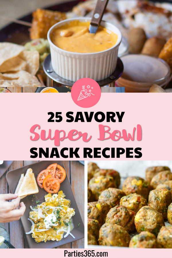 Savory Super Bowl Snack Recipe ideas