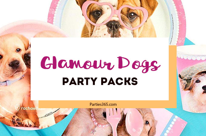 Here's a fun theme for all dog lovers out there! Host a Glamour Dogs Party! Here are some party packs and supplies you'll be dog-gone crazy about! Glamour Dogs Party Supplies | Glamour Dogs Party Decor | Glamour Dogs Party Theme