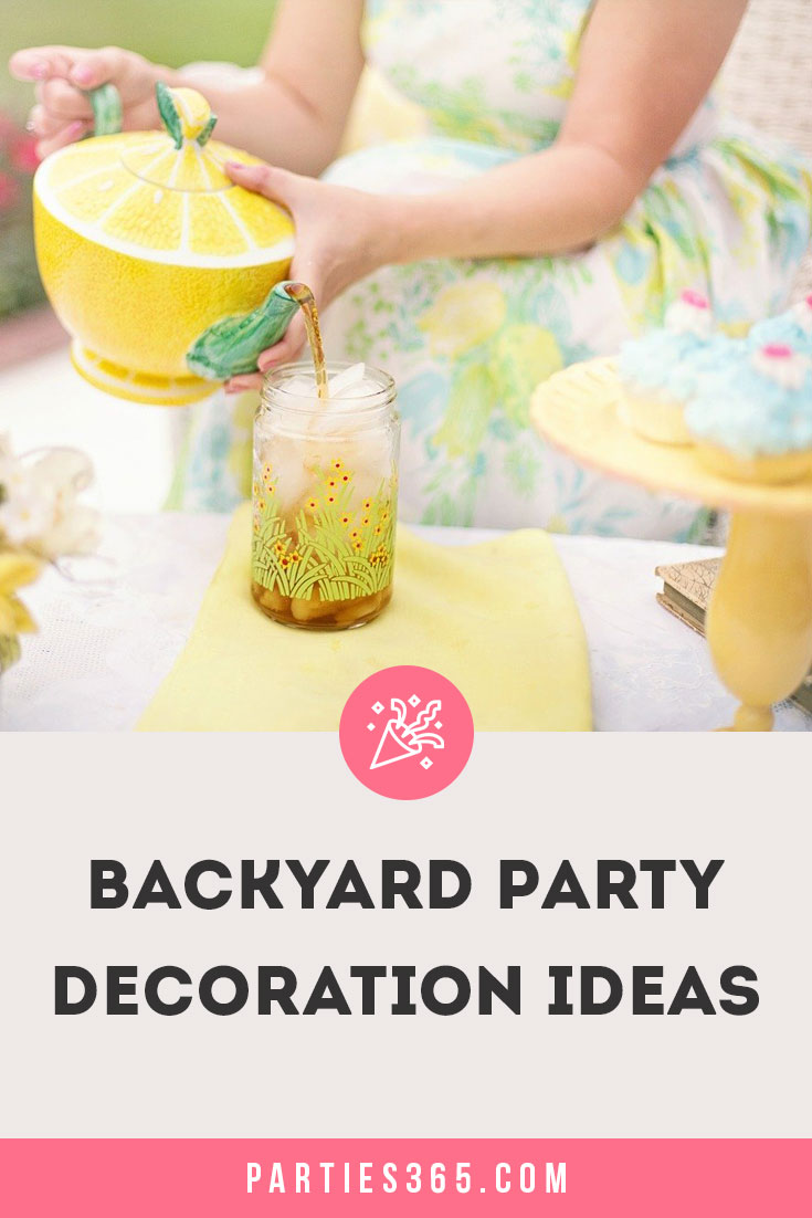 backyard party decoration ideas
