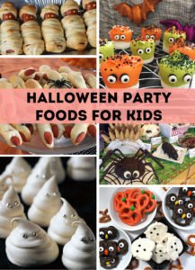Looking for some spooktacular Halloween Party Foods for Kids? We have 8 fun and easy recipes that are sure to delight kids and adults alike! | Halloween Party Food Ideas | Halloween Food for Kids | Halloween Recipes