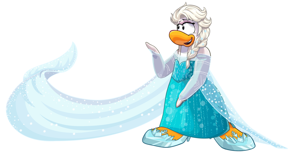 Disney Frozen Club Penguin, Elsa Club Penguin
