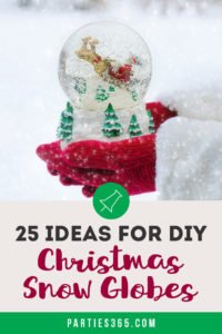 Wondering how to make homemade snow globes for Christmas? If you're looking for DIY crafts for kids or yourself, we have 25 unique snow globe ideas for you from mason jars to ornaments to legos, you'll have plenty of inspiration! #Christmascrafts #holidaydecor #diygifts #holidays