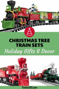 Looking for Lionel trains to put under your Christmas tree, give as a gift or set up for decoration? We rounded up some of our favorites including a Harry Potter, Mickey Mouse and Coca-Cola train set! Click to check them out! #trainset #Christmasgift #giftideas