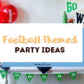 Ready to kickoff a fan-favorite football themed party for the Super Bowl, tailgating or a birthday party? We have fun football theme ideas, decor, activities, food and more! #football #superbowl #partysupplies #birthday
