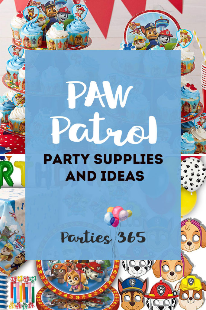 PAW Patrol Party Ideas for your Boy's Birthday Party! | Paw Patrol Decor | Paw Patrol Party Theme | Paw Patrol Party Supplies