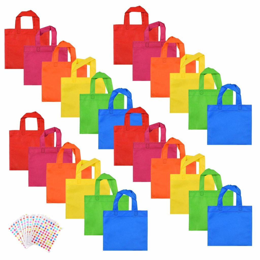 rainbow party favor bags