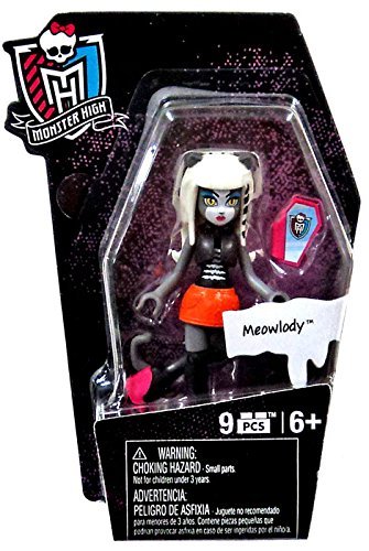 Mega Bloks Monster High Ghouls Skullection Meowlody Mini Figure