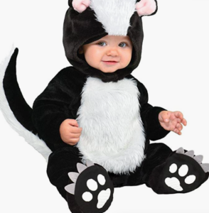 baby skunk costume