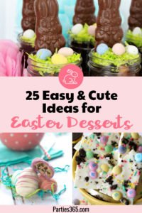 Easter is a holiday perfect for creative dessert ideas! These recipes and decorations are easy, perfect for the kids and from cupcakes to cookies to chocolate, there's something for everyone! #Easter #easterdesserts #easterrecipes