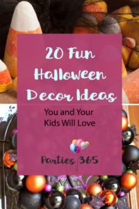 20 Fun Halloween Decor Ideas that won't scare the kids! | Halloween Decorations for Kids | Fun Halloween Decor