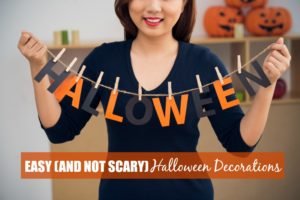 These easy Halloween decorations for your home will help turn your space into a fun place for the holiday. And if your kids (or you) don't like the scary aspect of Halloween, then these are perfect for you!