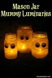diy mummy jars