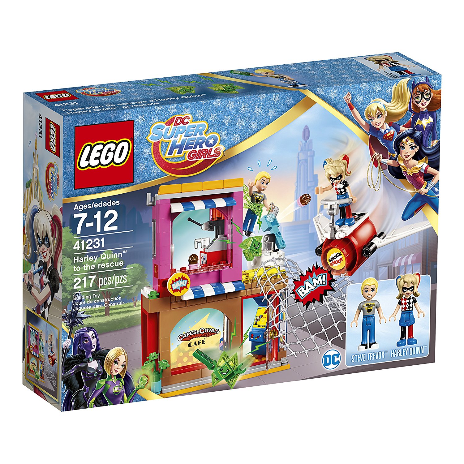 shg004 Nb30 New Lego Lena Luthor From DC super hero girls minifigure Doll 