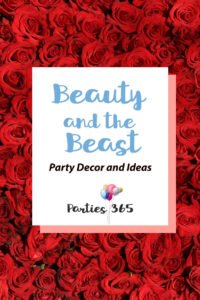 If you're hosting a Beauty and the Beast Party soon, you'll love our round up of party decor, supplies and ideas to make this one of the cutest parties ever! Beauty and the Beast Decor | Beauty and the Beast Birthday | Beauty and the Beast Theme
