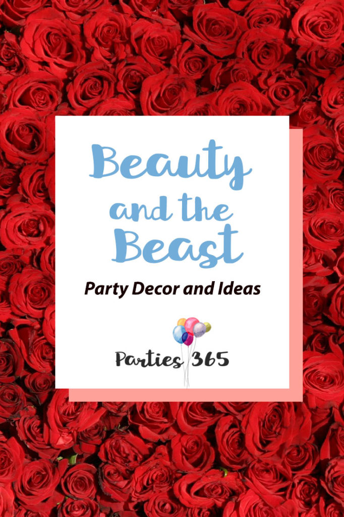 If you're hosting a Beauty and the Beast Party soon, you'll love our round up of party decor, supplies and ideas to make this one of the cutest parties ever! Beauty and the Beast Decor | Beauty and the Beast Birthday | Beauty and the Beast Theme