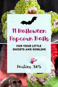 Halloween Popcorn Balls