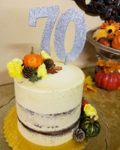 70th Birthday Cake