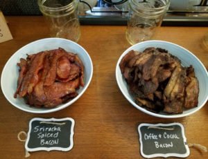 Bacon Tasting Party Food