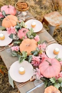 Fall Pumpkin Tablescape Ideas