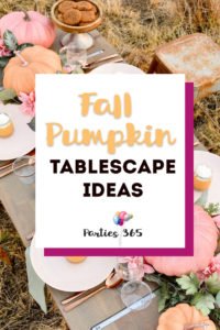 Are you looking for inspiration for a autumn centerpiece or maybe a Thanksgiving table idea? If so, we found 7 amazing fall pumpkin tablescape ideas you'll absolutely love! | Fall Table Centerpieces | Pumpkin Tablescapes | Thanksgiving Tablescapes