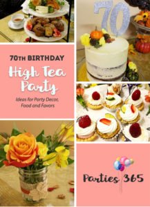 Need inspiration for a 70th Birthday Party Theme? Why not host an elegant Tea Party? Check out the fall-themed tea party we threw for my Mom's 70th birthday! | 70th Birthday Party | Tea Party Decor | Tea Party for Adults | Tea Party Ideas