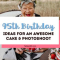 This grandma's 95th birthday party was captured by her granddaughter during this vintage inspired milestone birthday photoshoot. Featuring a stunning 95th birthday cake, this elegant shoot will give you ideas for your next party! #birthdaycake #birthdays #birthdayparties #birthdaycaketopper #photoshoots