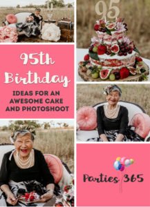 This grandma's 95th birthday party was captured by her granddaughter during this vintage inspired milestone birthday photoshoot. Featuring a stunning 95th birthday cake, this elegant shoot will give you ideas for your next party! #birthdaycake #birthdays #birthdayparties #birthdaycaketopper #photoshoots