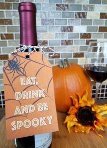 Be Spooky Wine Tags