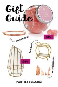 Looking for unique gift ideas for the women in your life? If she loves to entertain and throw parties, we have the perfect gift for her! Whether it's for Christmas, her birthday, a hostess gift or the holidays, check out our 2018 suggestions to find your friends a present! #Christmasgifts #holidaygifts #hostessgifts #giftguide #giftideas