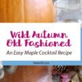 Looking for a unique fall cocktail recipe that's easy? Our simple autumn old fashioned drink is one of the best variations of the cocktail and perfect for a party or Thanksgiving dinner! Click for details! #fallrecipes #holidayrecipes #cocktail #parties365