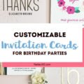 Looking for custom birthday invitations for a kids party or an adults birthday? Whether it's a 1st birthday for boys or girls, here are some creative birthday invitations you'll love! #birthday #invitations #partysupplies