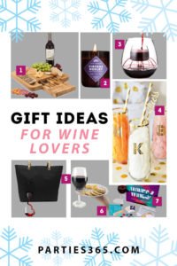 Looking for holiday hostess gift ideas or a Christmas gift guide for women? Here are 9 unique gift ideas for the wine lovers in your life - that are better than a bottle of wine! #winelover #giftguide #giftideas #wine