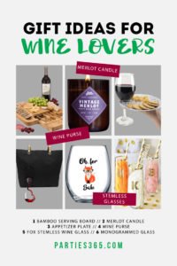 Looking for holiday hostess gift ideas or a Christmas gift guide for women? Here are 9 unique gift ideas for the wine lovers in your life - that are better than a bottle of wine! #winelover #giftguide #giftideas #wine