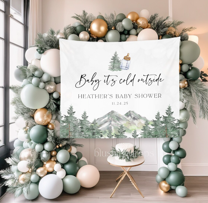 baby its cold outside banner