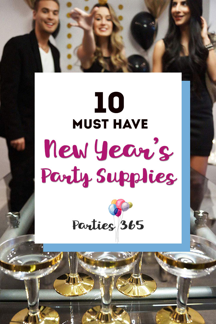 new year's party supplies