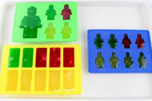 You will see clumps of gelatin/Jello, and that’s okay.