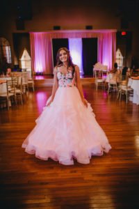 Planning an upcoming Quinceanera? Calla's beautiful Quinceanera celebration, steeped in tradition, will give you ideas for dresses, decorations the cake, a theme and more! #quinceanera #15thbirthday #partyideas #birthday
