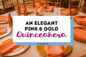 Planning an upcoming Quinceanera? Calla's beautiful Quinceanera celebration, steeped in tradition, will give you ideas for dresses, decorations the cake, a theme and more! #quinceanera #15thbirthday #partyideas #birthday