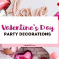 Need decoration ideas for your Valentine's Day party at home or at school? Whether you're throwing a kids or adults party, we have the perfect love inspired decor, balloons, tableware and more for you! #valentines #valentinesday #partysupplies #love