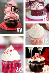 Want to bake a sweet cupcake for your kids or for him for Valentine's Day but need ideas? Whether it's for a party, the classroom or your sweetheart, you'll love these cute and creative Valentine's cupcake recipes! #Valentines #ValentinesDay #cupcakes #recipes
