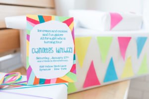 Creative ideas and inspiration for a modern geometric spring birthday party for girls! This colorful kids party full of bright decor, cake and flowers is the perfect theme for fun! #geometric #birthday #springparty #kidsparty