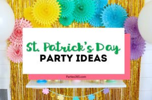 St. Patrick's Day is full of fun party opportunities and we have some of the best decoration ideas for kids and adults! Rainbows, leprechauns, green shamrocks and pots of gold, you're sure to find the perfect party decor here! #stpatricksday #shamrocks #partyideas #lucky