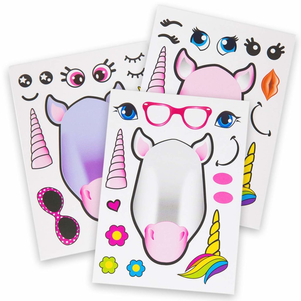 DIY Unicorn Party Favor Bags and Printable Parties 365