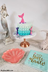 Throwing a Mermaid Birthday Party or Shower and need easy DIY ideas for decorations? We've got you covered with FINtastic ideas for food, supplies, cake, favors, invites and more! #mermaid #mermaidparty #birthday #partysupplies