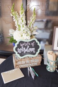 Planning a bridal shower and looking for ideas for fun, yet simple themes? How about an elegant "Mint to Be" theme in beautiful greens?! Perfect for spring or summer, check out these pictures for decorations, games, favors, table ideas and more! #bridalshower #mint #bridalshowertheme